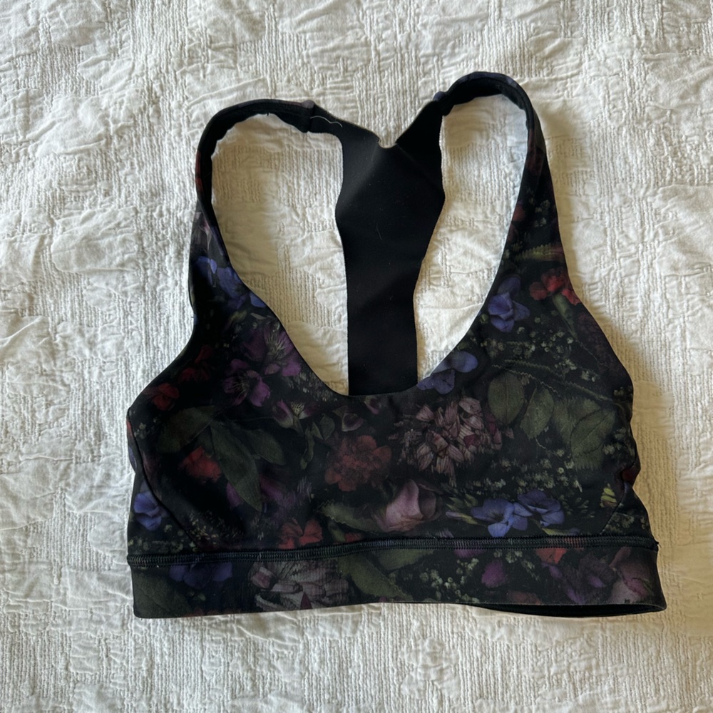 Lululemon Floral Sports Bra